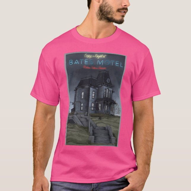 Bates Motel Poster T Shirt (Framsida)