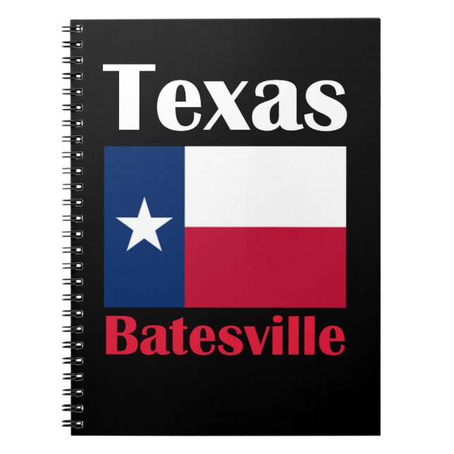 Batesville TX Anteckningsbok (Framsidan)