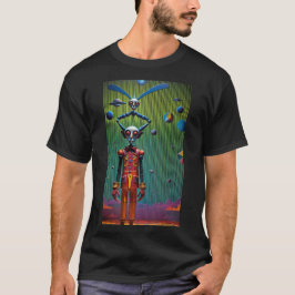 Batferatu och Boy på Planet Vampiranus Ken Gage T Shirt