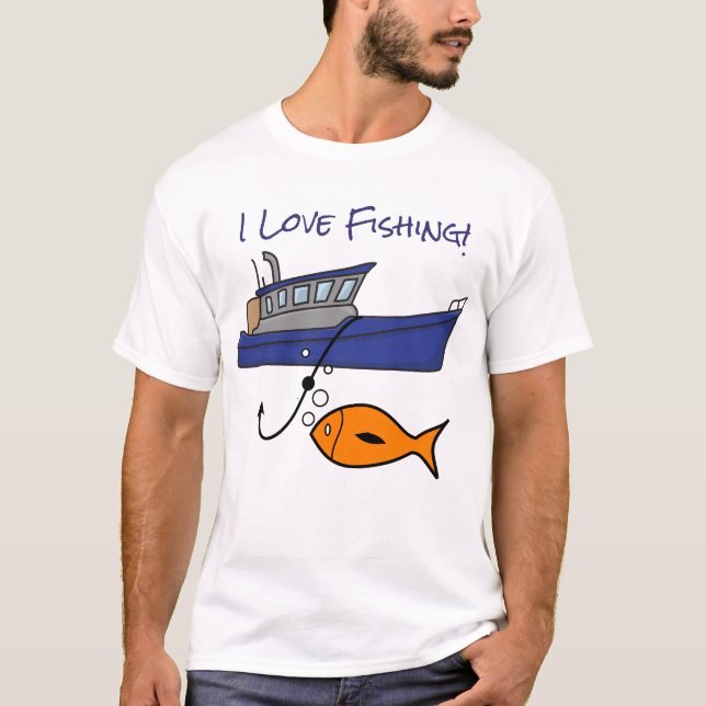 Båtfiske Manar baskiska T-Shirt (Framsida)