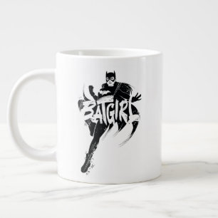 Batgirl Bläck Brush Namn Jumbo Mugg