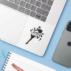 Batgirl Bläck Brush Namn Klistermärken
