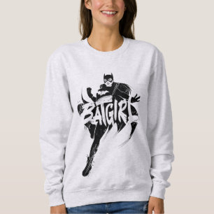 Batgirl Bläck Brush Namn T Shirt
