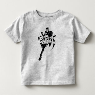 Batgirl Bläck Brush Namn T Shirt