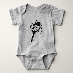 Batgirl Bläck Brush Namn T Shirt