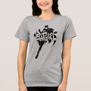 Batgirl Bläck Brush Namn T Shirt