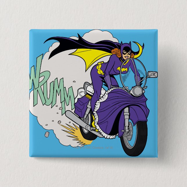Batgirl Cycle Knapp (Framsida)