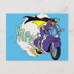 Batgirl Cycle Vykort