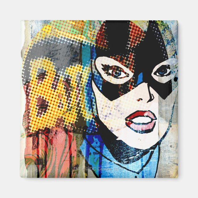 Batgirl Head Magnet (Framsidan)