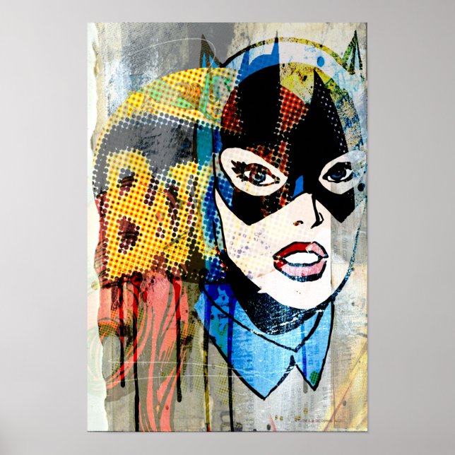 Batgirl Head Poster (Framsidan)