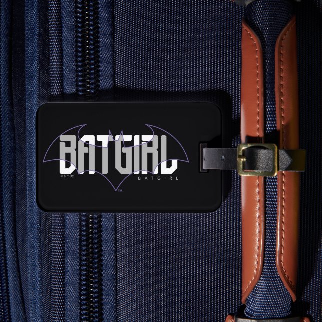 Batgirl Hi-Tech Namn Graphic Bagagebricka (Framsida Insitu 4)