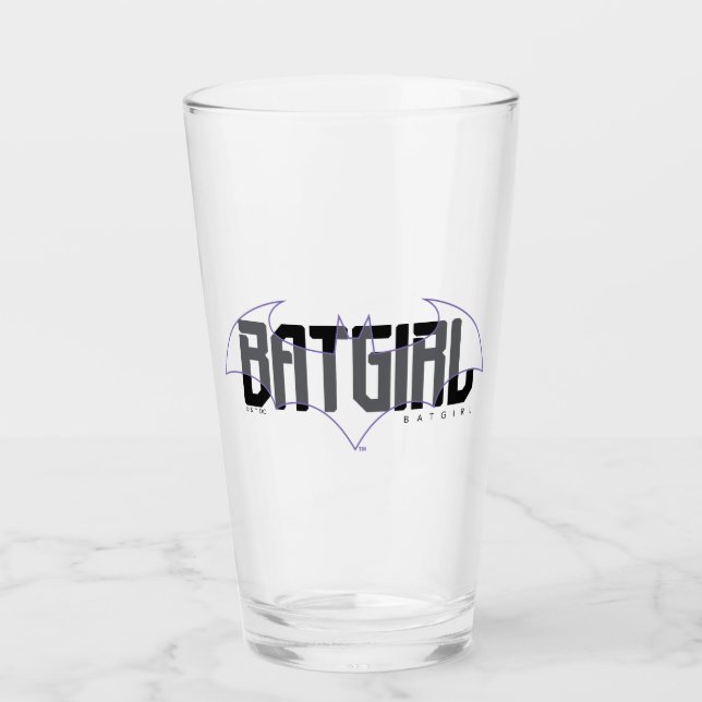 Batgirl Hi-Tech Namn Graphic Glaskopp (Framsida)