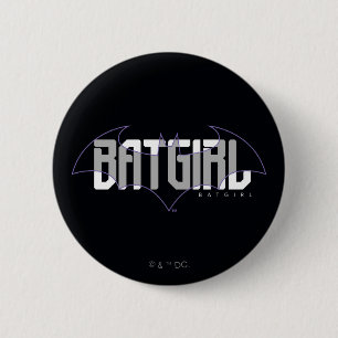Batgirl Hi-Tech Namn Graphic Knapp
