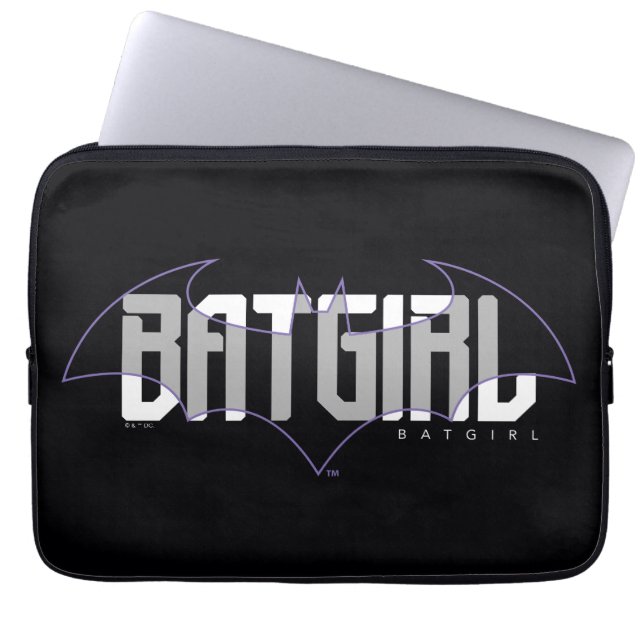 Batgirl Hi-Tech Namn Graphic Laptop Fodral (Framsidan)