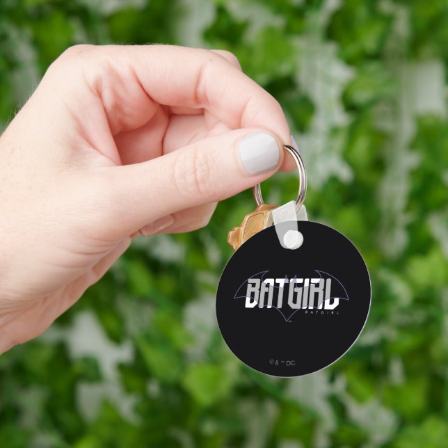 Batgirl Hi-Tech Namn Graphic Nyckelring (Hand)