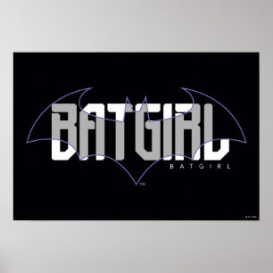 Batgirl Hi-Tech Namn Graphic Poster
