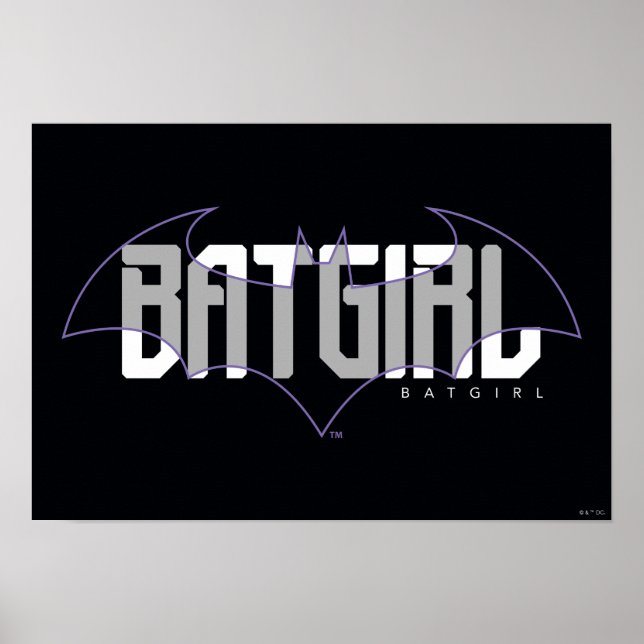 Batgirl Hi-Tech Namn Graphic Poster (Framsidan)
