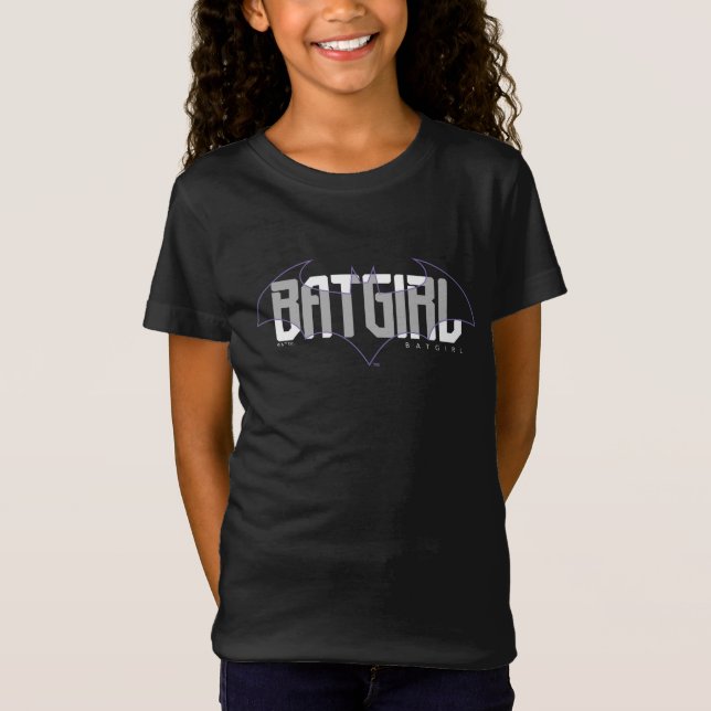 Batgirl Hi-Tech Namn Graphic T Shirt (Framsida)