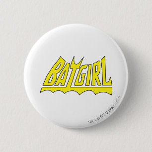 Batgirl-Logotyp Knapp