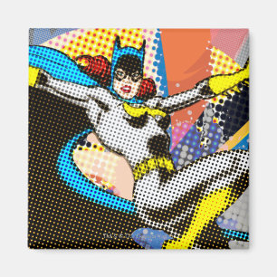 Batgirl Mid-Luft Magnet