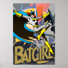 Batgirl Mid-Luft Poster
