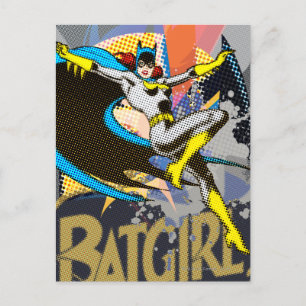 Batgirl Mid-Luft Vykort