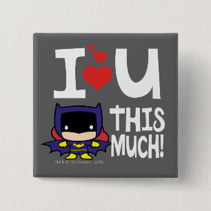 Batgirl Mors dag I Kärlek U så mycket! Knapp