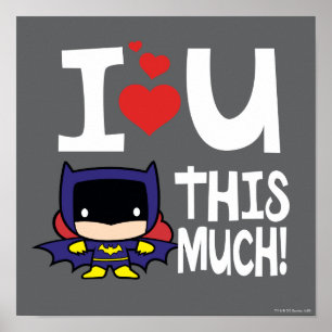 Batgirl Mors dag I Kärlek U så mycket! Poster