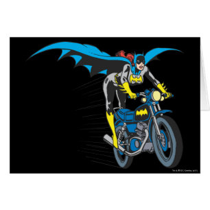 Batgirl on Batcle Hälsningskort