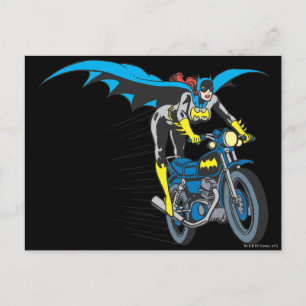 Batgirl on Batcle Vykort