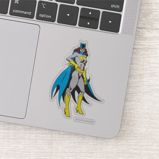 Batgirl Poses Klistermärken (Detalj)