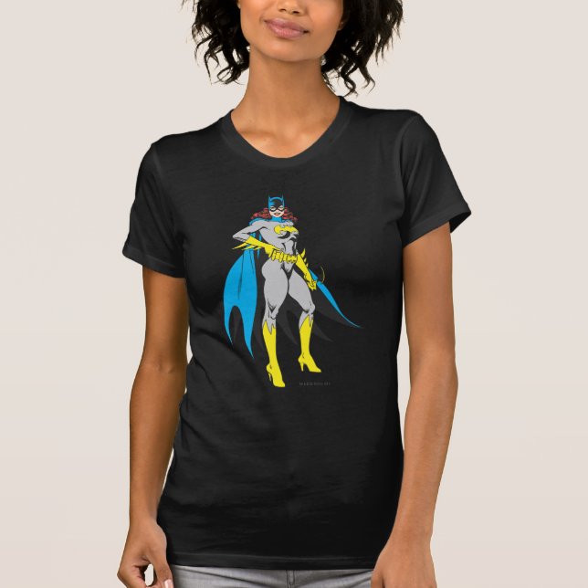 Batgirl Poses T Shirt (Framsida)