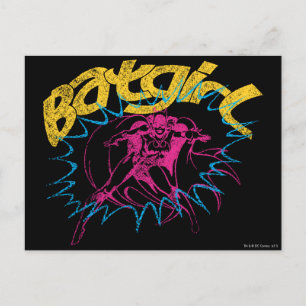 Batgirl Power Vykort