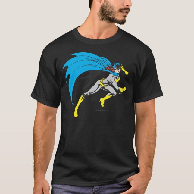 Batgirl Springa T Shirt (Framsida)