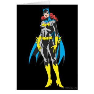 Batgirl Stands Hälsningskort
