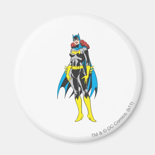 Batgirl Stands Magnet (Framsidan)