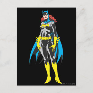 Batgirl Stands Vykort