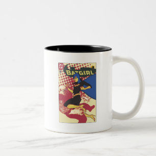 Batgirl Två-Tonad Mugg