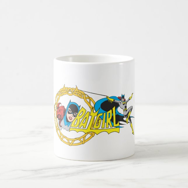 Batgirl-Visning Kaffemugg (Center)