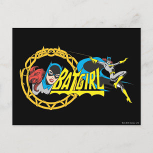 Batgirl-Visning Vykort