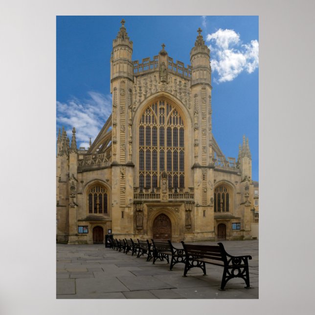 Bath Abbey. Poster (Framsidan)