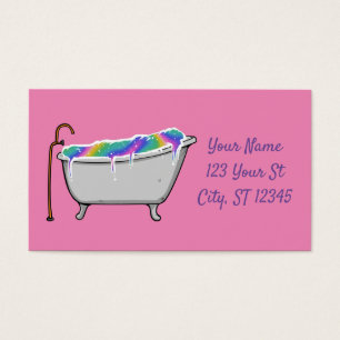 Bath Bomb Babe Thunder_Cove Visitkort