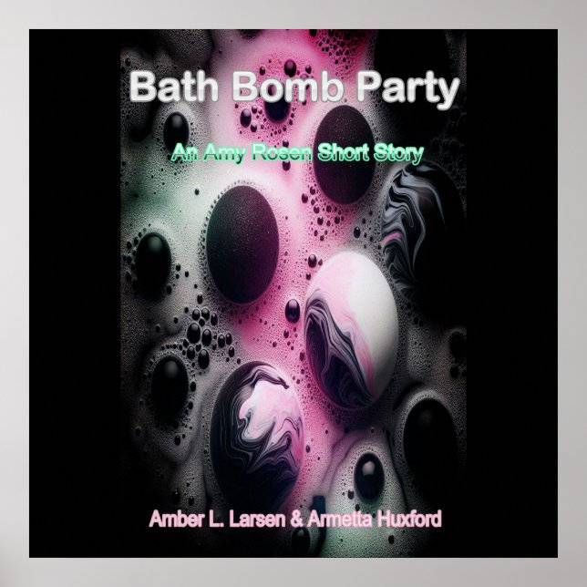 Bath Bomb Party Cover Poster (Framsidan)