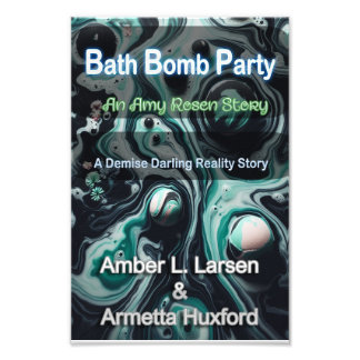 Bath Bomb Party Omslag Fototryck