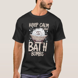 Bath Bombs Skapar Bathing Bomb Bubble Lavender T Shirt