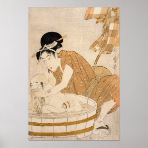 Bath, Edo-perioden Poster