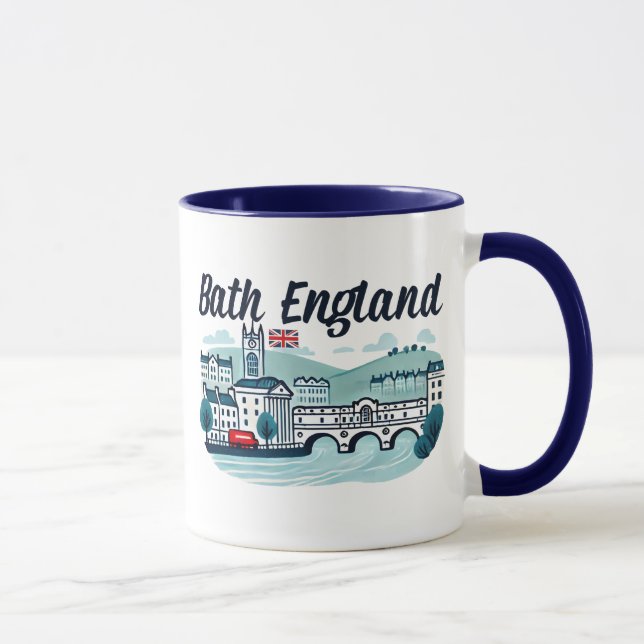 Bath England Mugg (Höger)