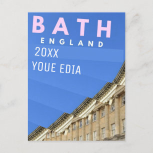 Bath England Resa Postkort Konst, Bath Resa Konst, Vykort