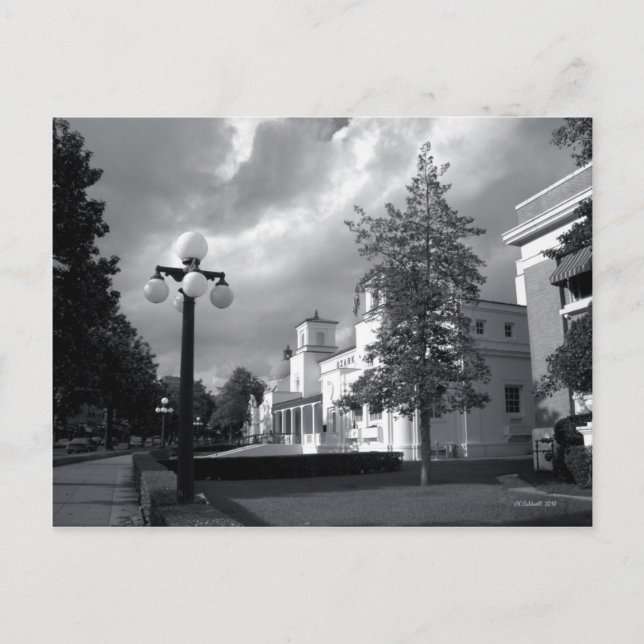 Bath House Row Storm Vykort (Framsida)