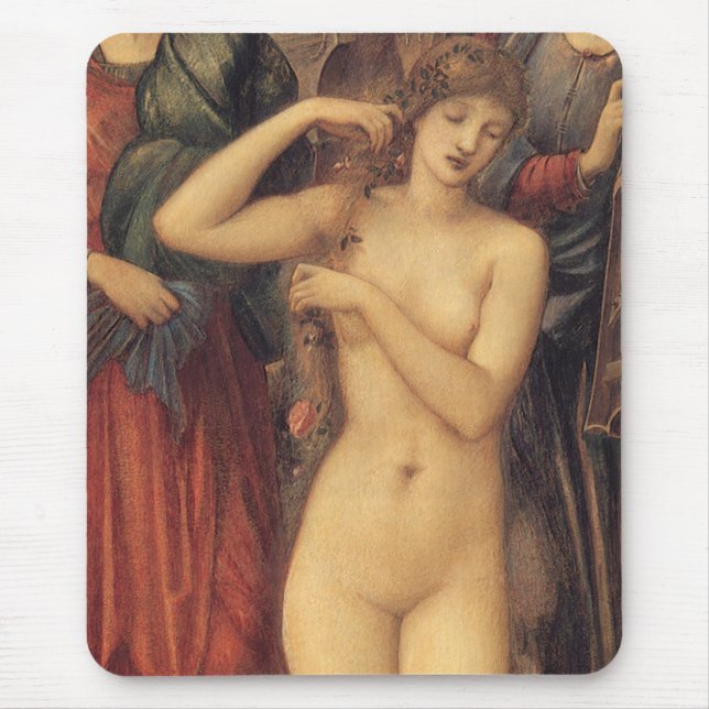 Bath i Venus av Herr Edward Coley Burne-Jones Musmatta (Framsidan)